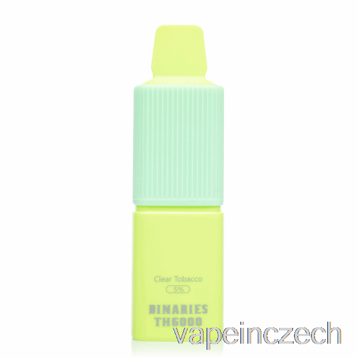 Horizon Binaries Th6000 Jednorázový čirý Tabákový Vape Bez Nikotinu